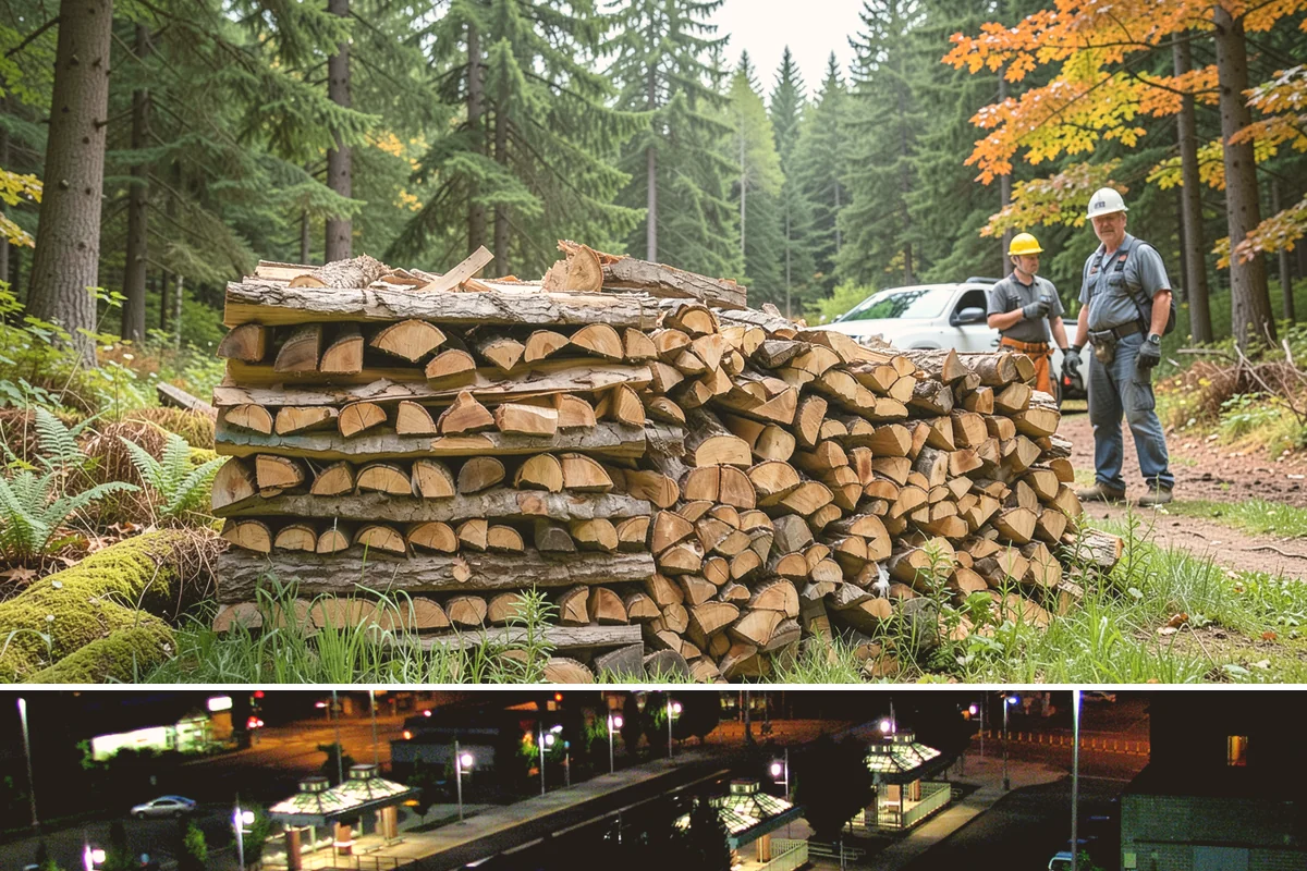 Storm Salvage Firewood in Auburn, King County, WA - Salvage supply peaks after fall and winter storm seasons, when downed wood is most plentiful for processing.