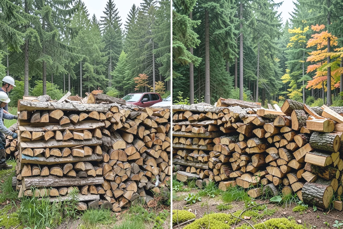 Storm Salvage Firewood in Bonney Lake, Pierce County, WA - Salvage suitable wood from storm-downed trees