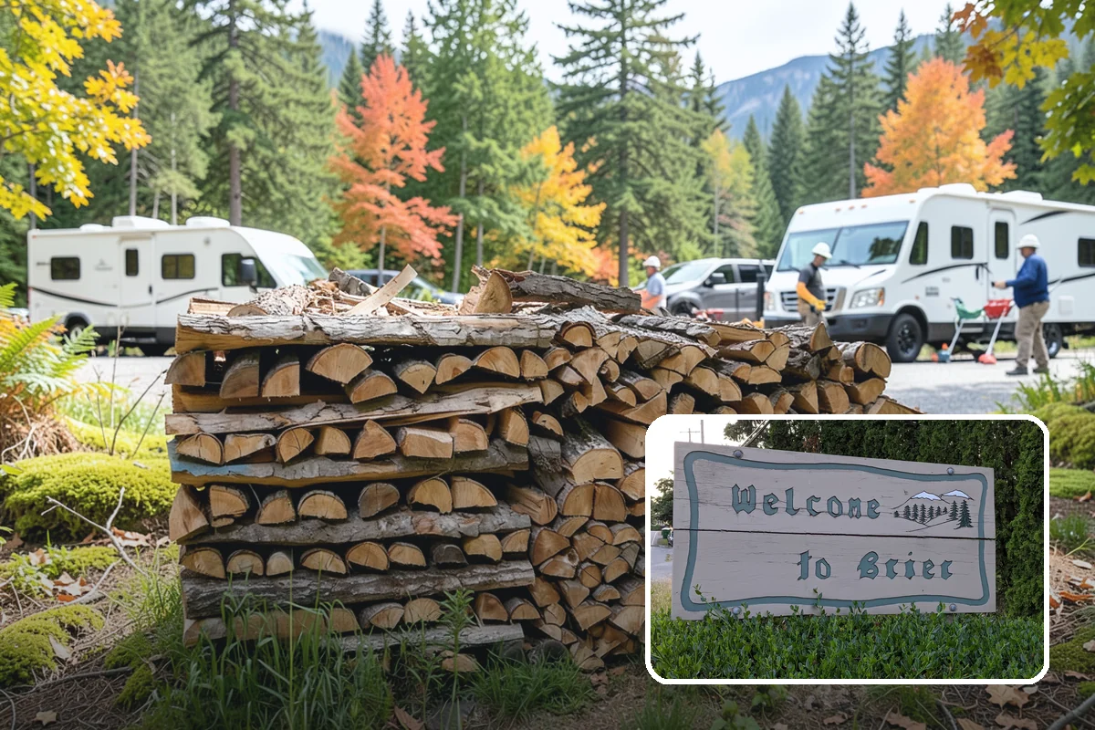 Storm Salvage Firewood in Brier, Snohomish County, WA - Turns storm-downed trees into usable firewood