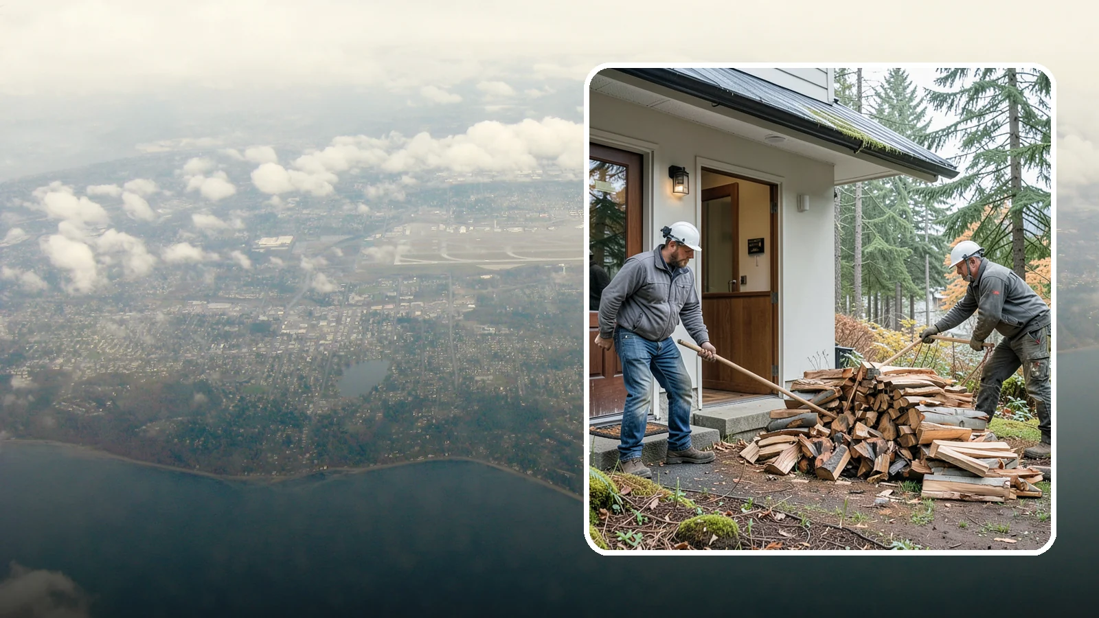 Storm Salvage Firewood in Burien, King County, WA - We salvage wood from storm-downed trees across the Northwest and process it into firewood you can burn.