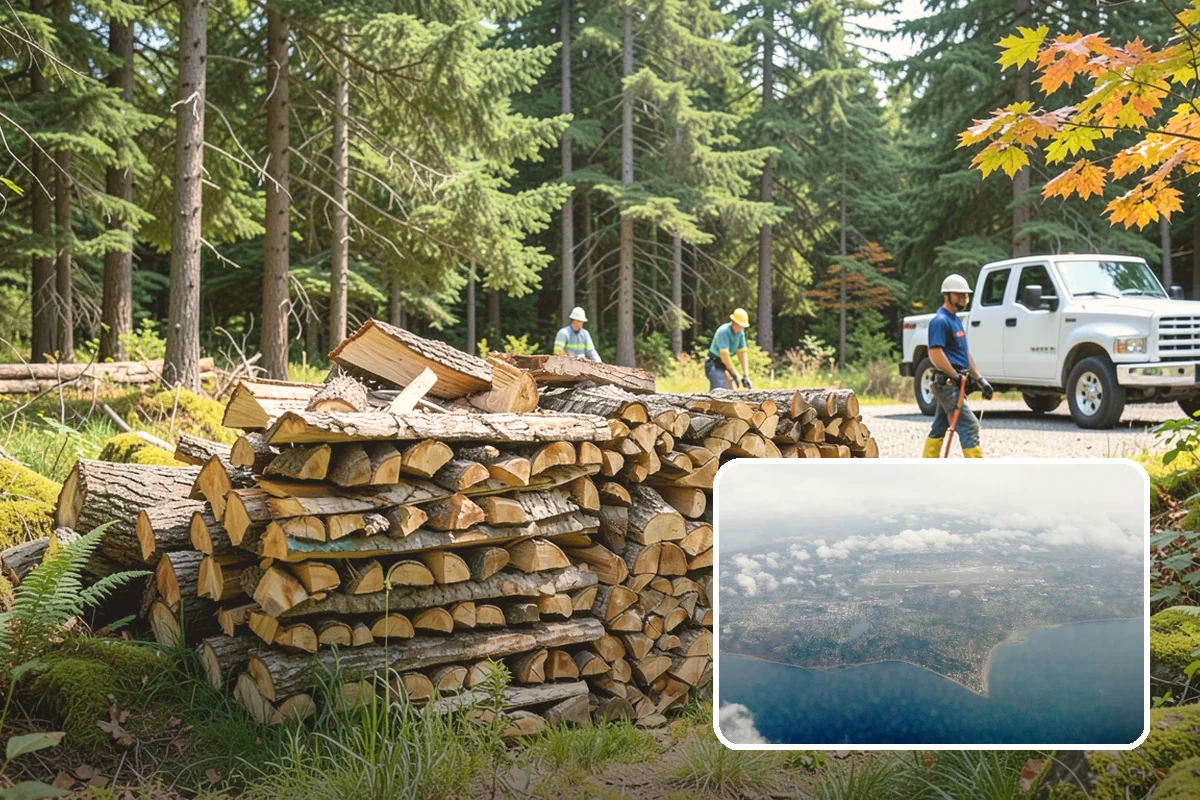 Storm Salvage Firewood in Burien, King County, WA - Turns storm-downed trees into usable firewood