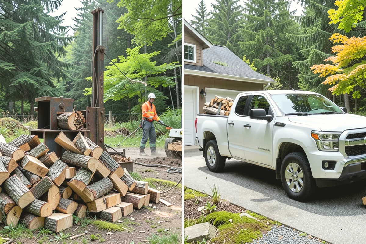 Storm Salvage Firewood in Burien, King County, WA - Salvage suitable wood from storm-downed trees