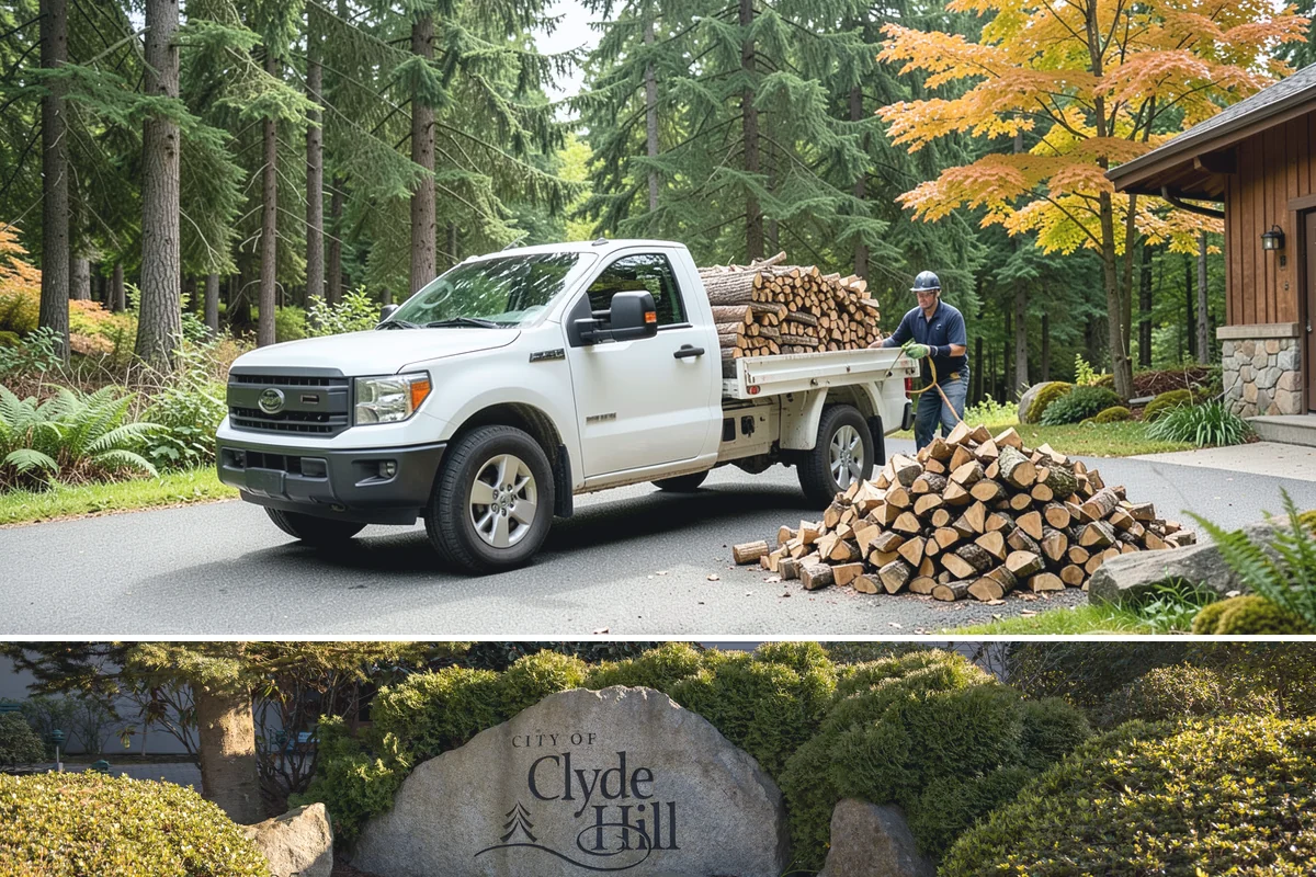 Storm Salvage Firewood in Clyde Hill, King County, WA - Salvage supply peaks after fall and winter storm seasons, when downed wood is most plentiful for processing.