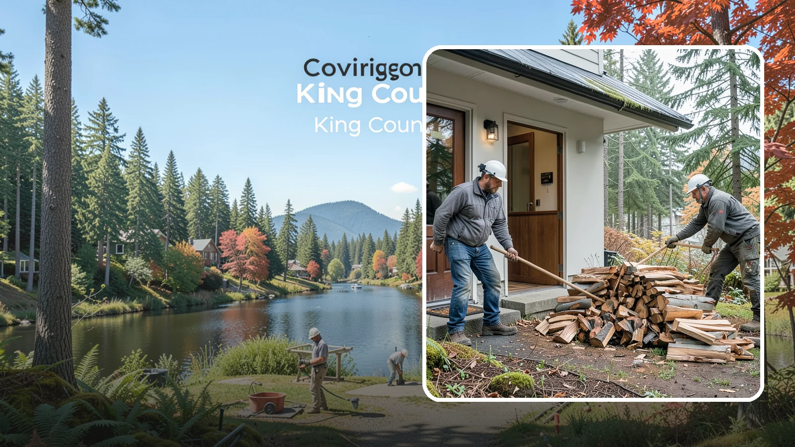 Storm Salvage Firewood in Covington, King County, WA - We salvage wood from storm-downed trees across the Northwest and process it into firewood you can burn.