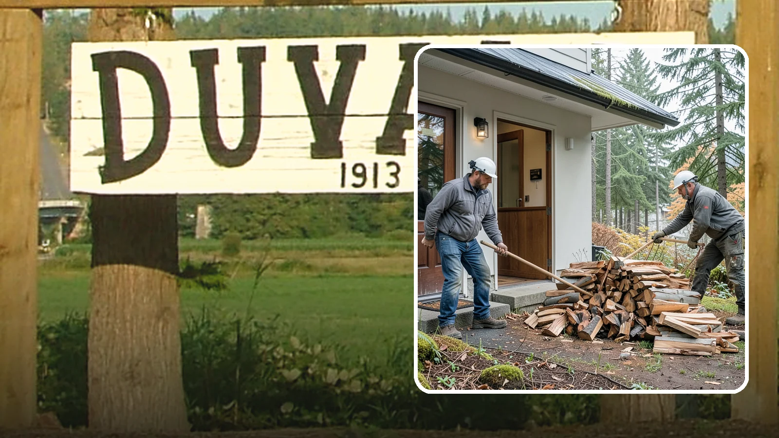 Storm Salvage Firewood in Duvall, King County, WA - We salvage wood from storm-downed trees across the Northwest and process it into firewood you can burn.