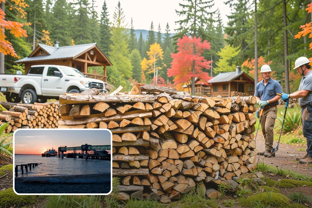 Storm Salvage Firewood in Edmonds, Snohomish County, WA - Turns storm-downed trees into usable firewood
