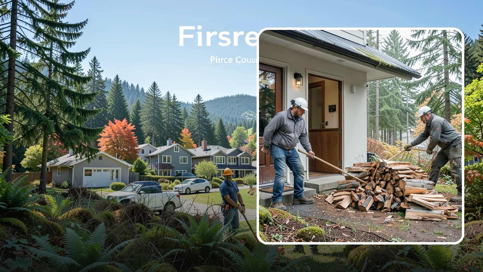 Storm Salvage Firewood in Fircrest, Pierce County, WA - We salvage wood from storm-downed trees across the Northwest and process it into firewood you can burn.