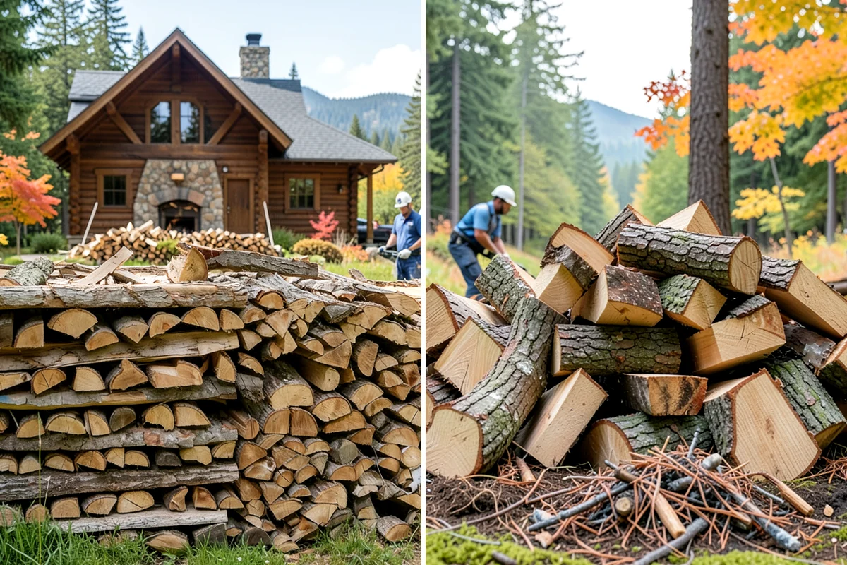Storm Salvage Firewood in Fircrest, Pierce County, WA - Salvage suitable wood from storm-downed trees