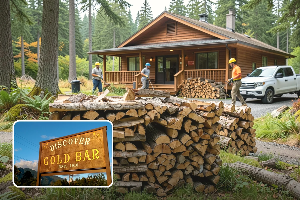 Storm Salvage Firewood in Gold Bar, Snohomish County, WA - Turns storm-downed trees into usable firewood