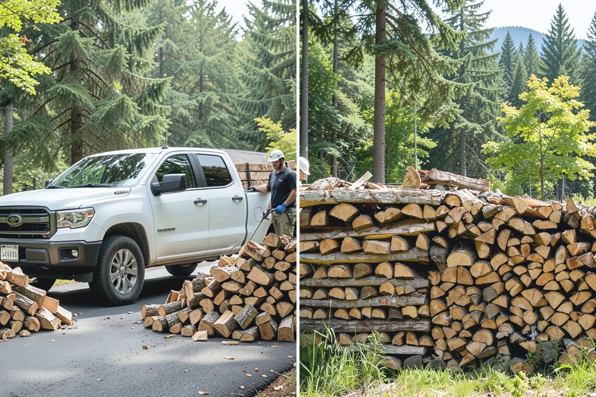 Storm Salvage Firewood in Gold Bar, Snohomish County, WA - Salvage suitable wood from storm-downed trees