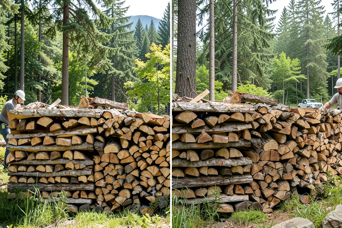 Storm Salvage Firewood in Hunts Point, King County, WA - Salvage suitable wood from storm-downed trees