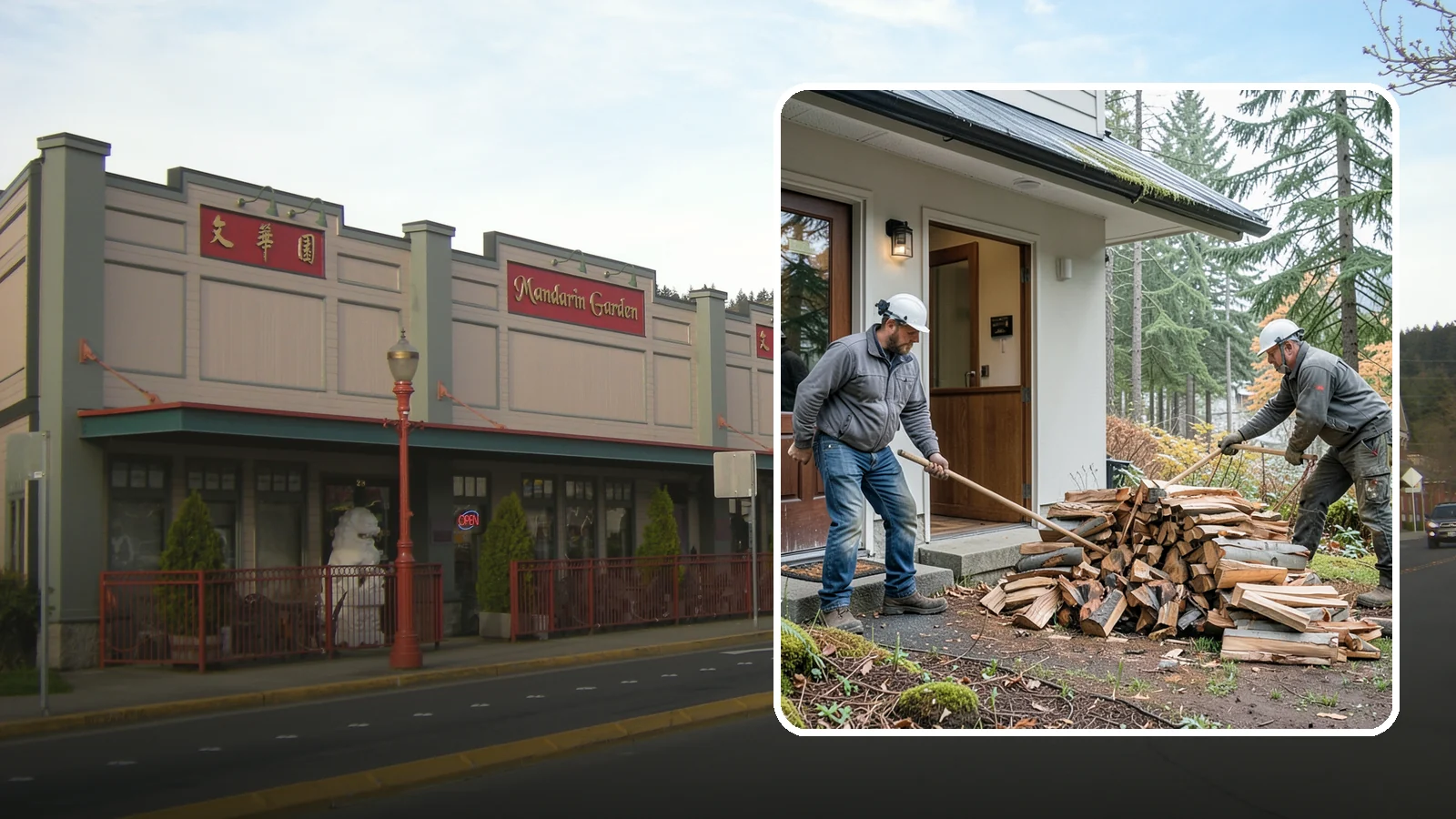 Storm Salvage Firewood in Issaquah, King County, WA - We salvage wood from storm-downed trees across the Northwest and process it into firewood you can burn.