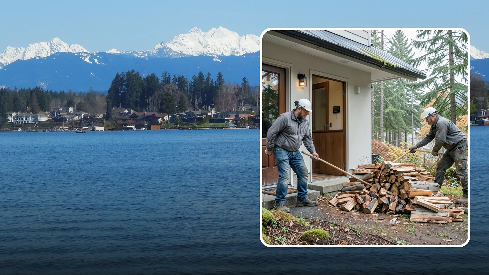 Storm Salvage Firewood in Lake Stevens, Snohomish County, WA - We salvage wood from storm-downed trees across the Northwest and process it into firewood you can burn.