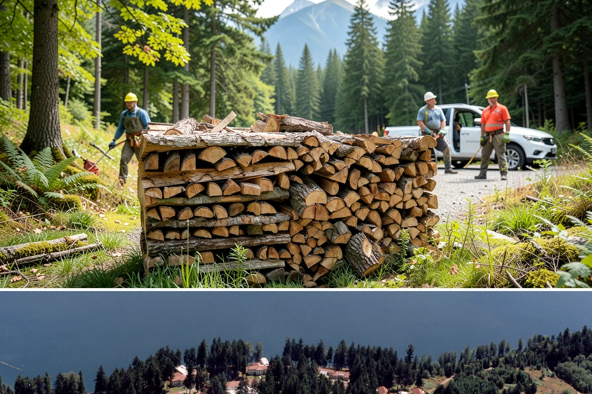 Storm Salvage Firewood in Lakewood, Pierce County, WA - Salvage supply peaks after fall and winter storm seasons, when downed wood is most plentiful for processing.