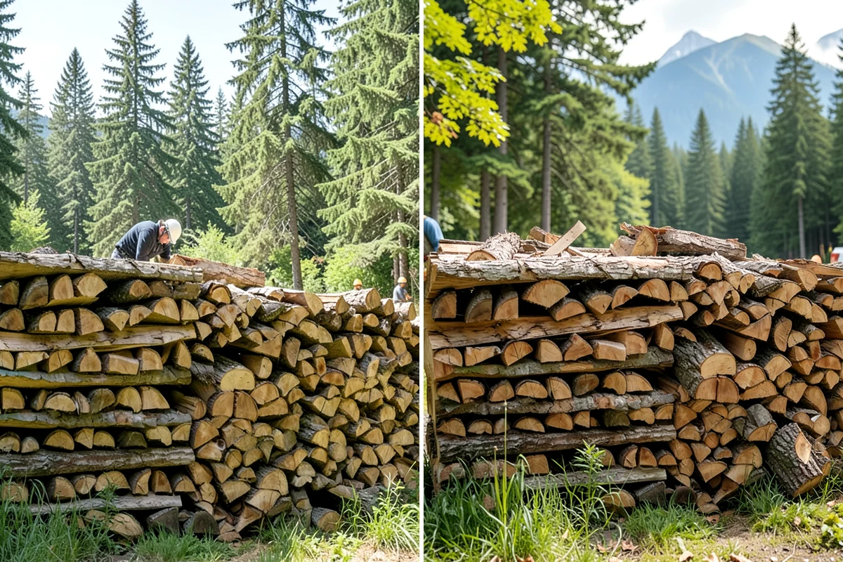 Storm Salvage Firewood in Lyman, Skagit County, WA - Salvage suitable wood from storm-downed trees