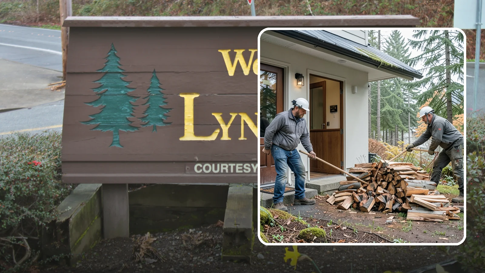 Storm Salvage Firewood in Lynnwood, Snohomish County, WA - We salvage wood from storm-downed trees across the Northwest and process it into firewood you can burn.