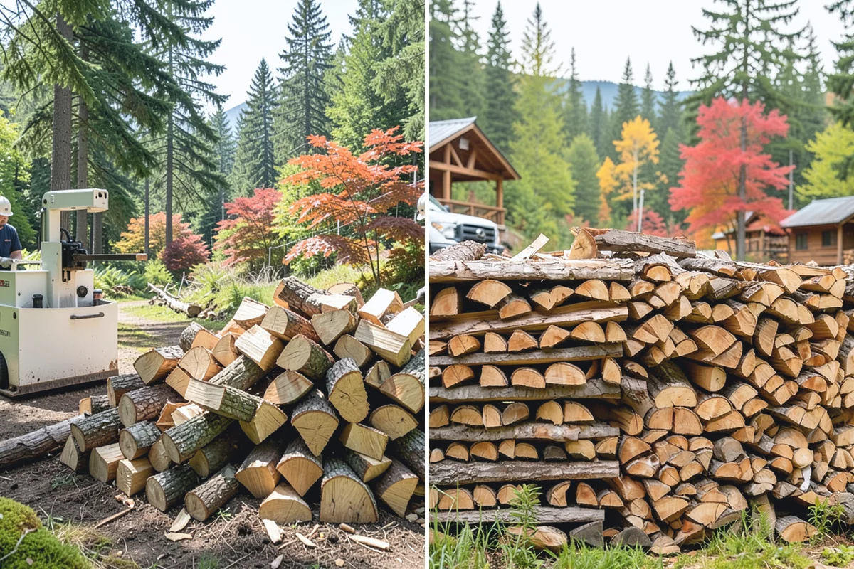 Storm Salvage Firewood in Marysville, Snohomish County, WA - Salvage suitable wood from storm-downed trees