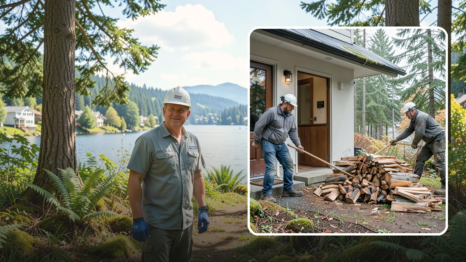 Storm Salvage Firewood in Milton, King County, WA - We salvage wood from storm-downed trees across the Northwest and process it into firewood you can burn.