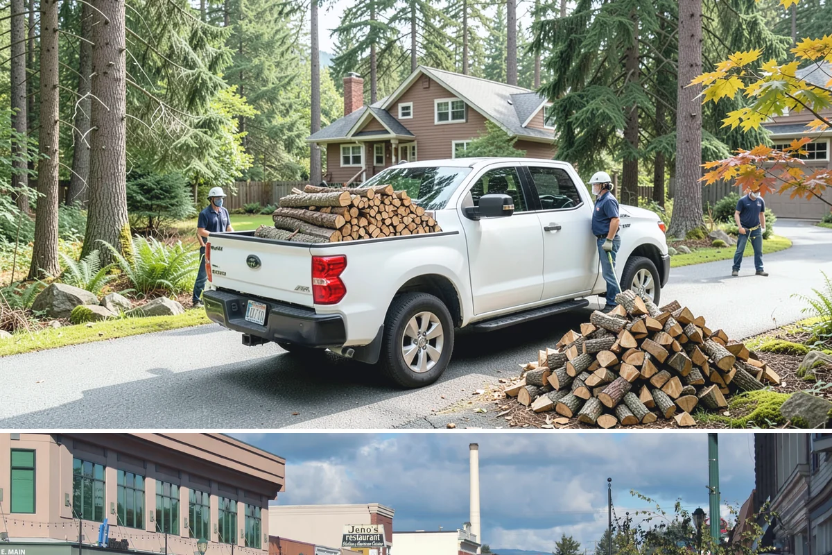Storm Salvage Firewood in Monroe, Snohomish County, WA - Salvage supply peaks after fall and winter storm seasons, when downed wood is most plentiful for processing.