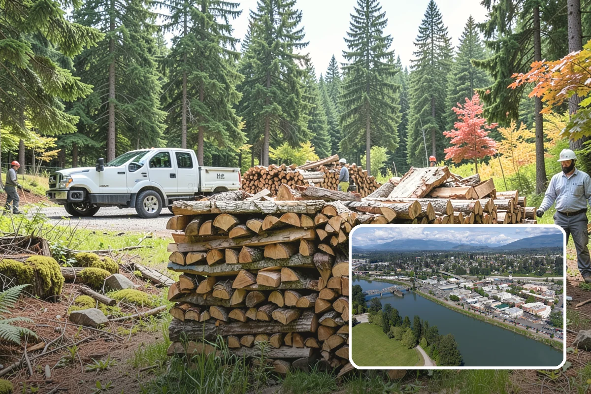 Storm Salvage Firewood in Mount Vernon, WA - Turns storm-downed trees into usable firewood