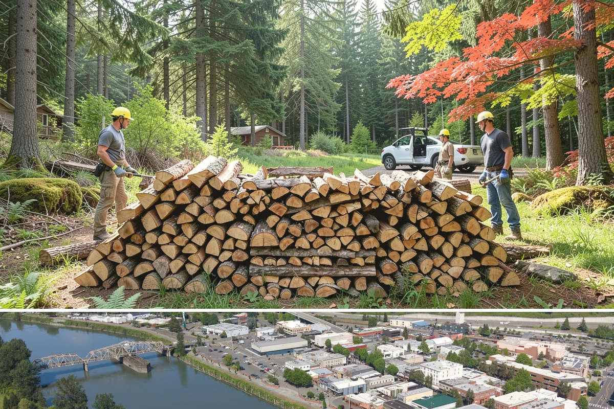 Storm Salvage Firewood in Mount Vernon, WA - Salvage supply peaks after fall and winter storm seasons, when downed wood is most plentiful for processing.
