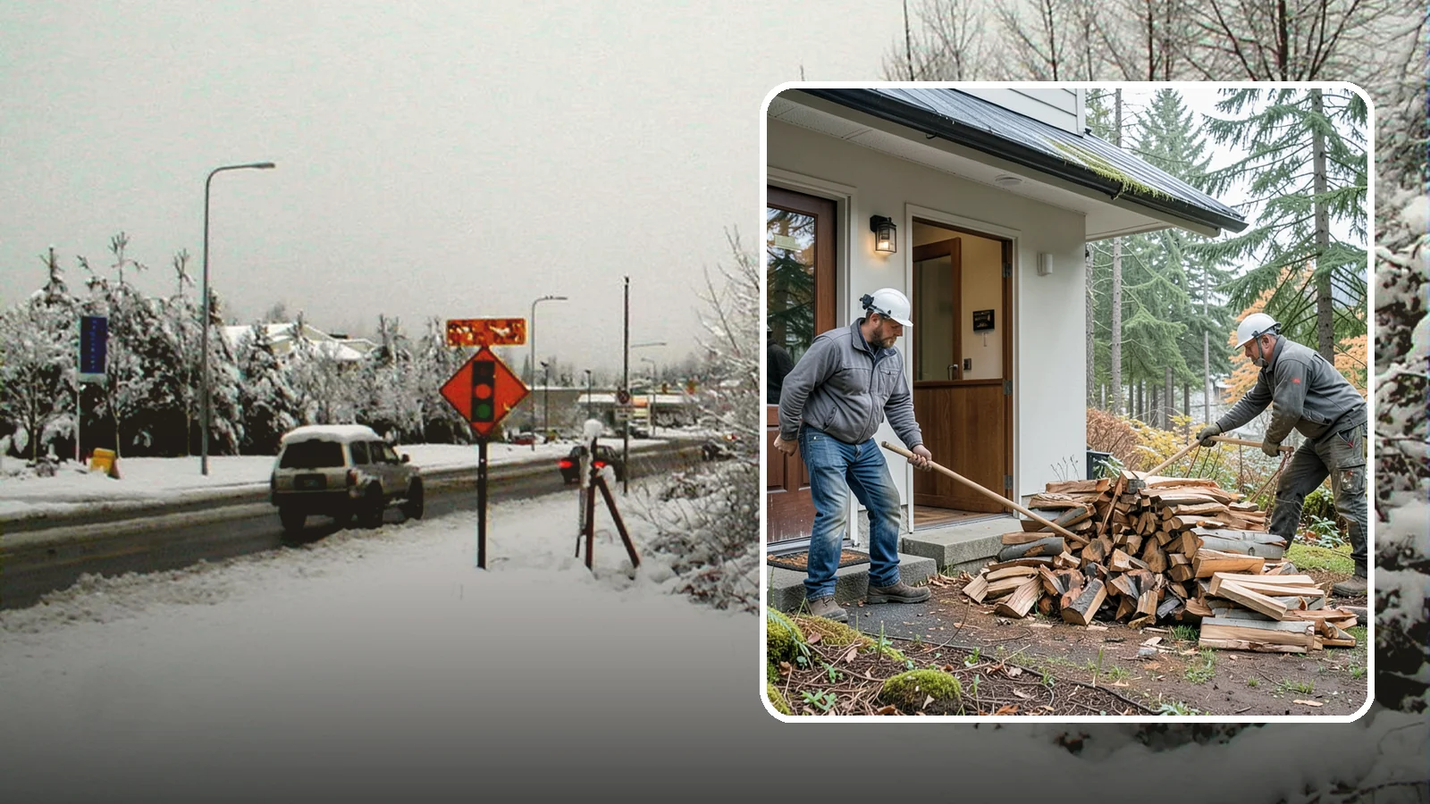 Storm Salvage Firewood in Newcastle, King County, WA - We salvage wood from storm-downed trees across the Northwest and process it into firewood you can burn.