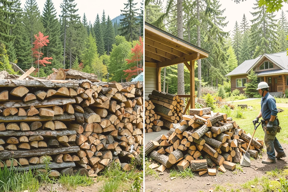Storm Salvage Firewood in Newcastle, King County, WA - Salvage suitable wood from storm-downed trees