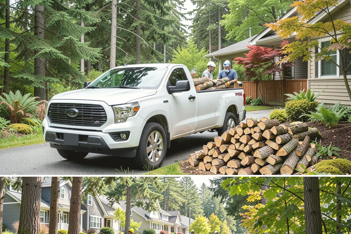 Storm Salvage Firewood in Normandy Park, King County, WA - Salvage supply peaks after fall and winter storm seasons, when downed wood is most plentiful for processing.