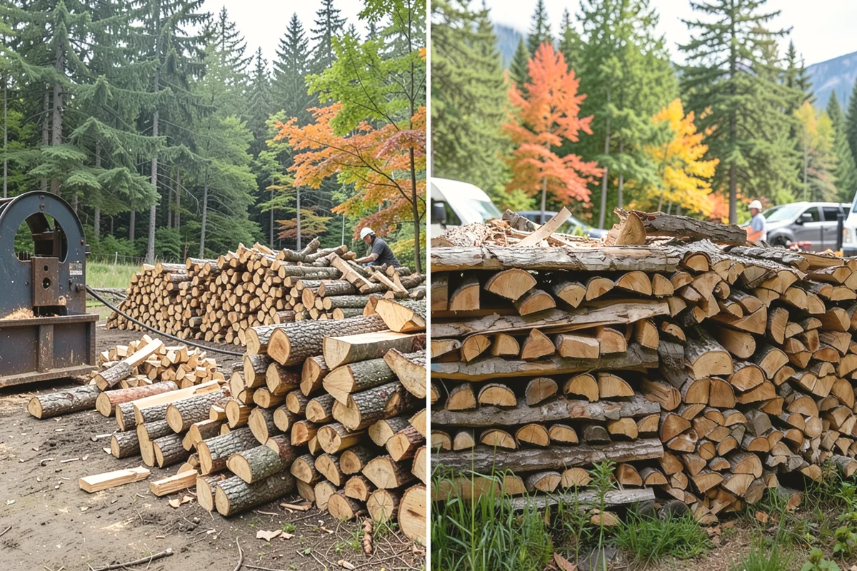 Storm Salvage Firewood in North Bend, King County, WA - Salvage suitable wood from storm-downed trees