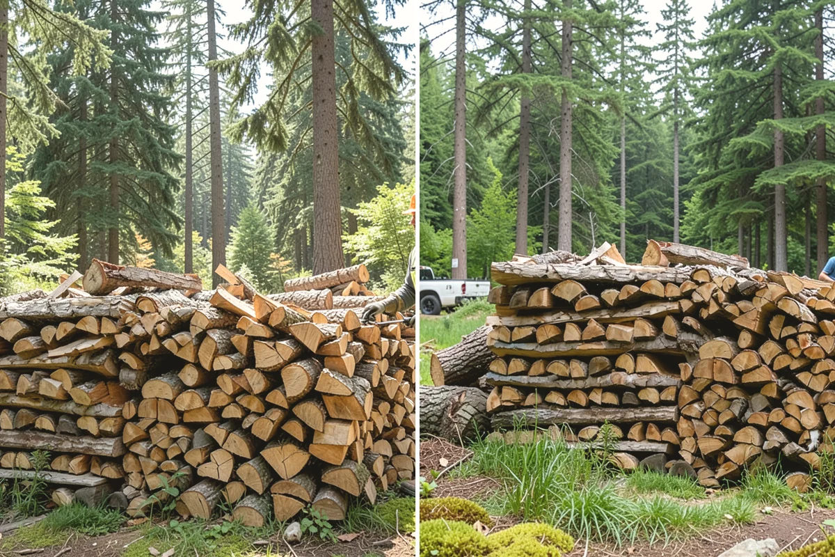 Storm Salvage Firewood in Oak Harbor, Island County, WA - Salvage suitable wood from storm-downed trees