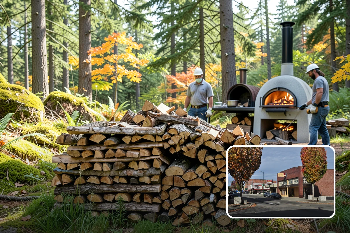 Storm Salvage Firewood in Puyallup, Pierce County, WA - Turns storm-downed trees into usable firewood