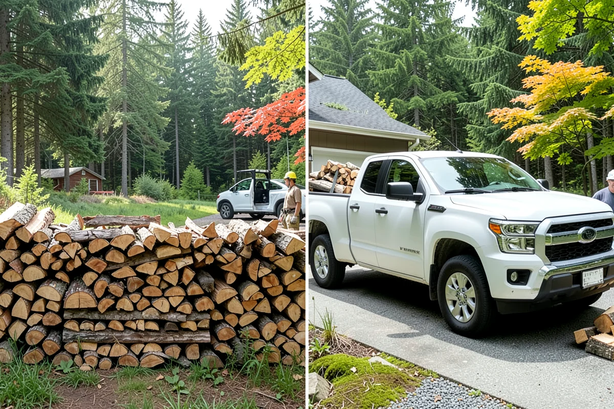 Storm Salvage Firewood in Puyallup, Pierce County, WA - Salvage suitable wood from storm-downed trees