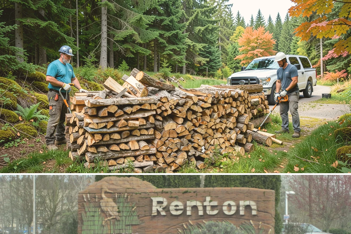 Storm Salvage Firewood in Renton, King County, WA - Salvage supply peaks after fall and winter storm seasons, when downed wood is most plentiful for processing.
