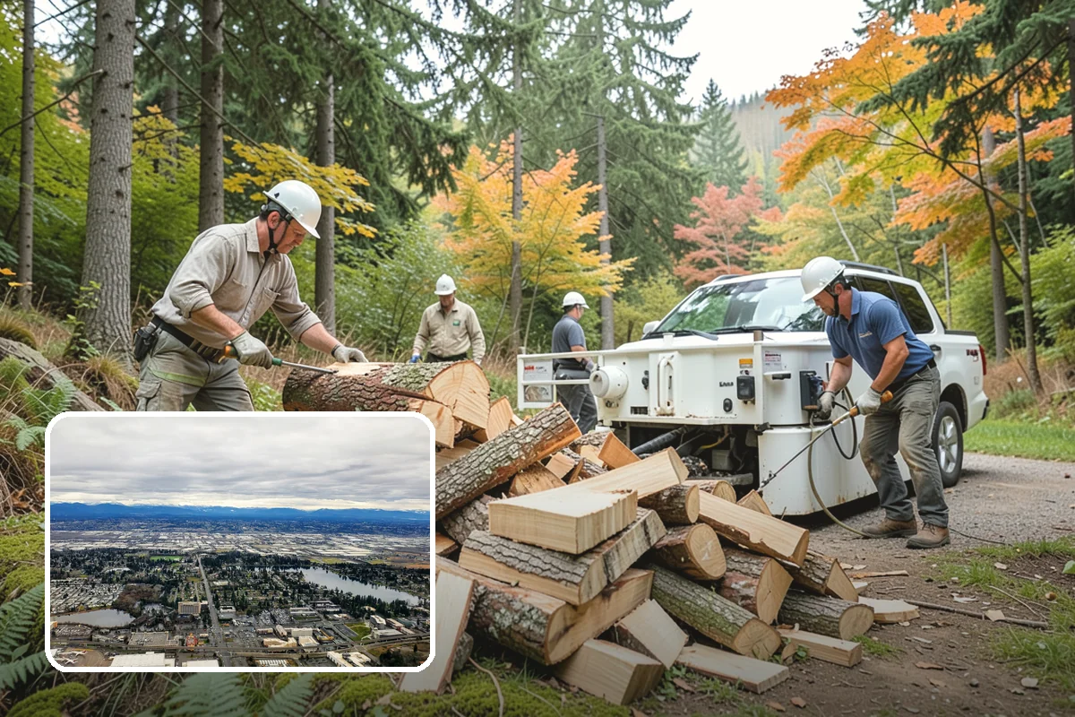 Storm Salvage Firewood in SeaTac, WA - Turns storm-downed trees into usable firewood