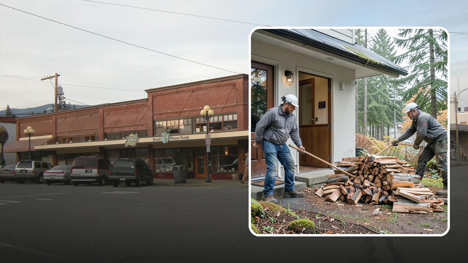 Storm Salvage Firewood in Sedro-Woolley, Skagit County, WA - We salvage wood from storm-downed trees across the Northwest and process it into firewood you can burn.