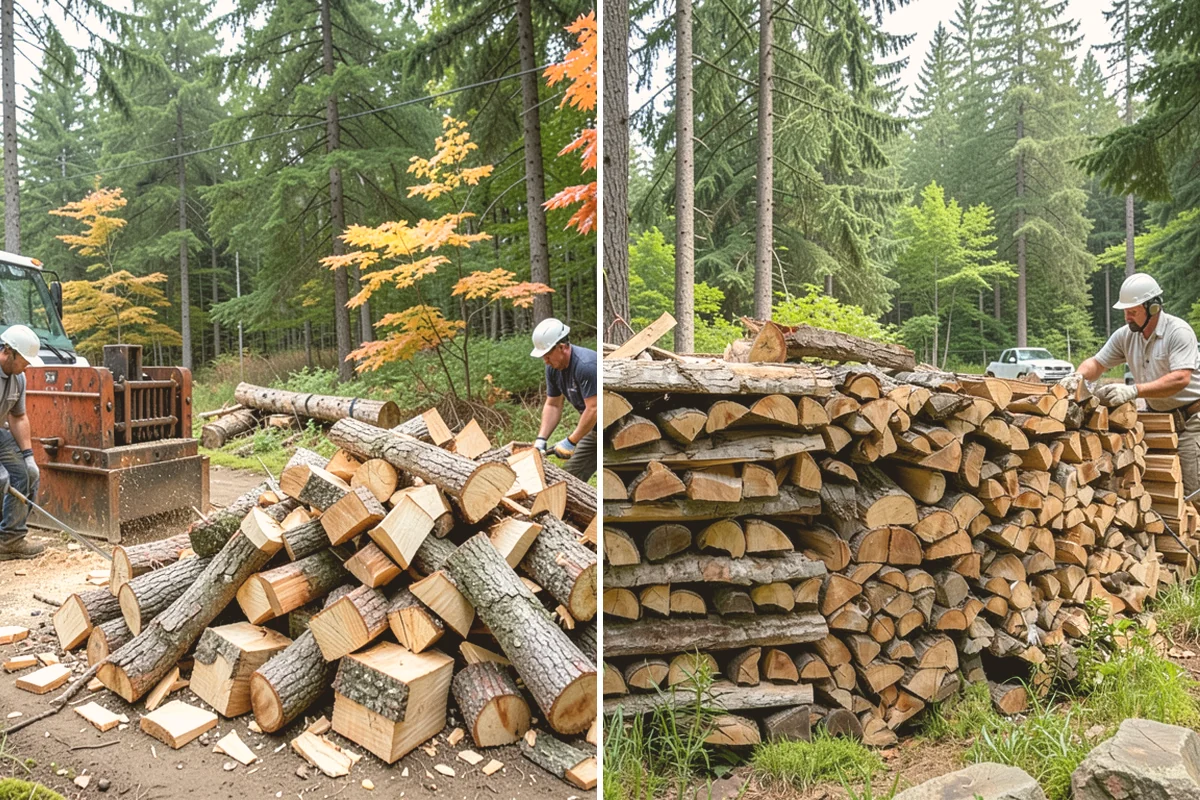 Storm Salvage Firewood in Snohomish, Snohomish County, WA - Salvage suitable wood from storm-downed trees