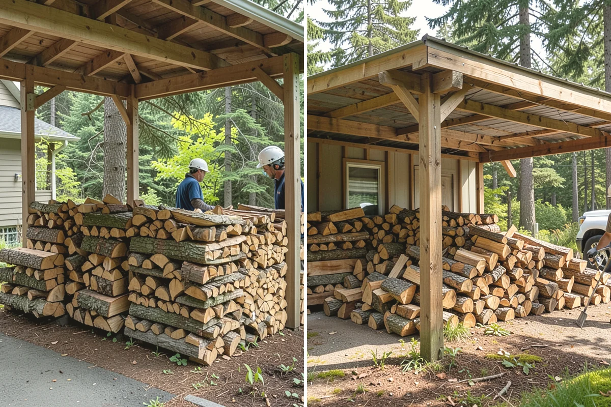 Storm Salvage Firewood in Steilacoom, Pierce County, WA - Salvage suitable wood from storm-downed trees