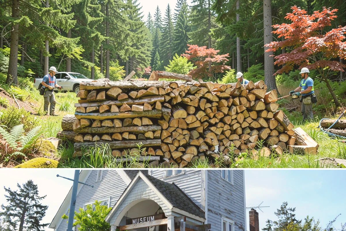 Storm Salvage Firewood in Steilacoom, Pierce County, WA - Salvage supply peaks after fall and winter storm seasons, when downed wood is most plentiful for processing.
