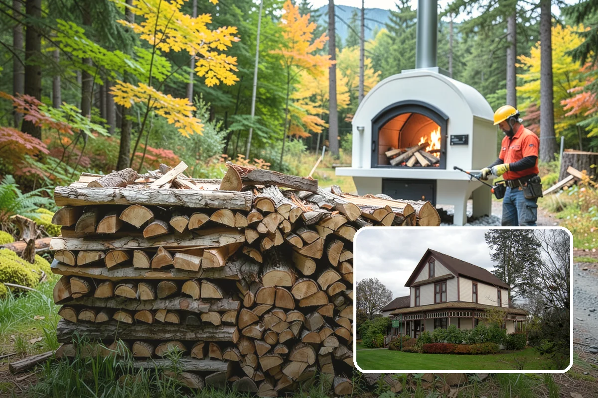 Storm Salvage Firewood in Sumner, Pierce County, WA - Turns storm-downed trees into usable firewood