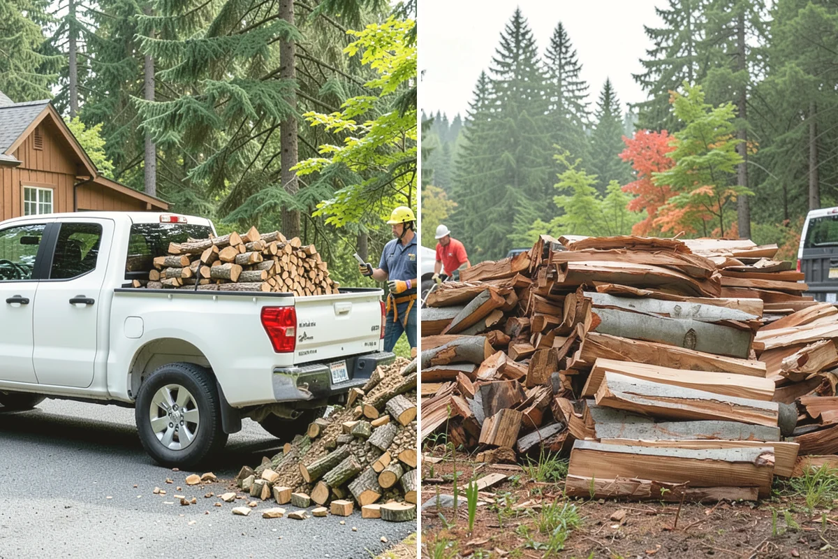 Storm Salvage Firewood in Tukwila, King County, WA - Salvage suitable wood from storm-downed trees