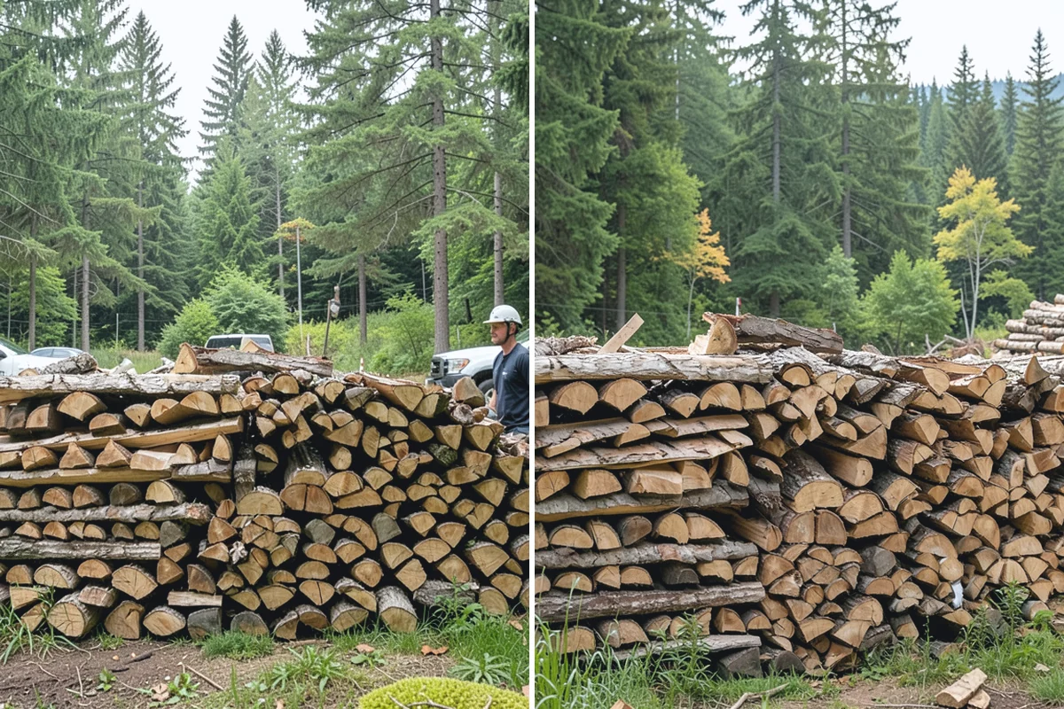 Storm Salvage Firewood in Woodinville, King County, WA - Salvage suitable wood from storm-downed trees