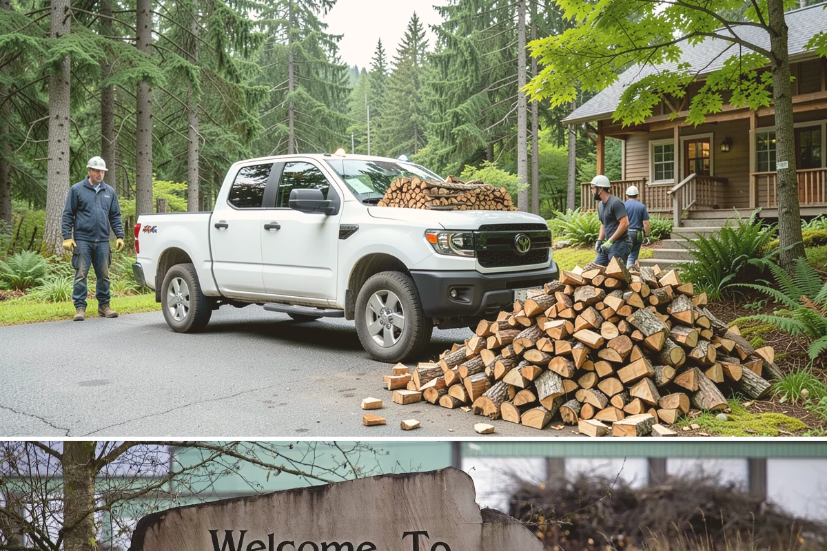 Storm Wood Processing in Buckley, Pierce County, WA - Demand spikes after fall and winter windstorms, so call promptly once a storm passes for faster scheduling.
