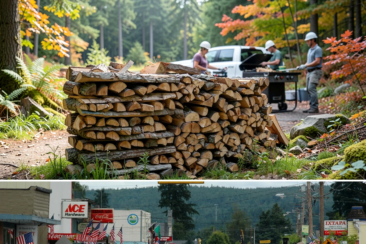 Storm Wood Processing in Carnation, King County, WA - Demand spikes after fall and winter windstorms, so call promptly once a storm passes for faster scheduling.