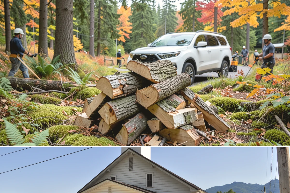 Storm Wood Processing in Concrete, Skagit County, WA - Demand spikes after fall and winter windstorms, so call promptly once a storm passes for faster scheduling.