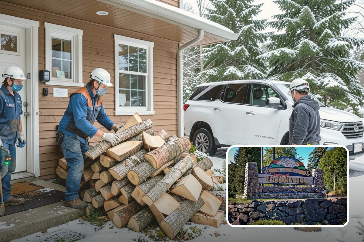 Storm Wood Processing in Eatonville, WA - Recovers value from storm-damaged trees