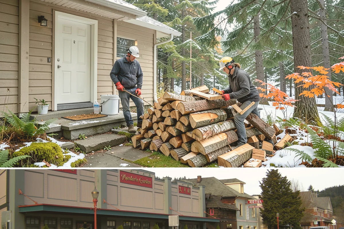 Storm Wood Processing in Issaquah, King County, WA - Demand spikes after fall and winter windstorms, so call promptly once a storm passes for faster scheduling.