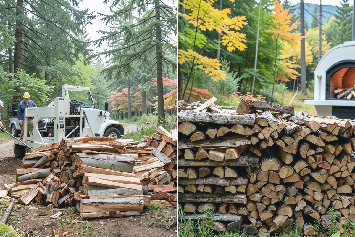 Storm Wood Processing in Redmond, King County, WA - We survey the storm damage on-site