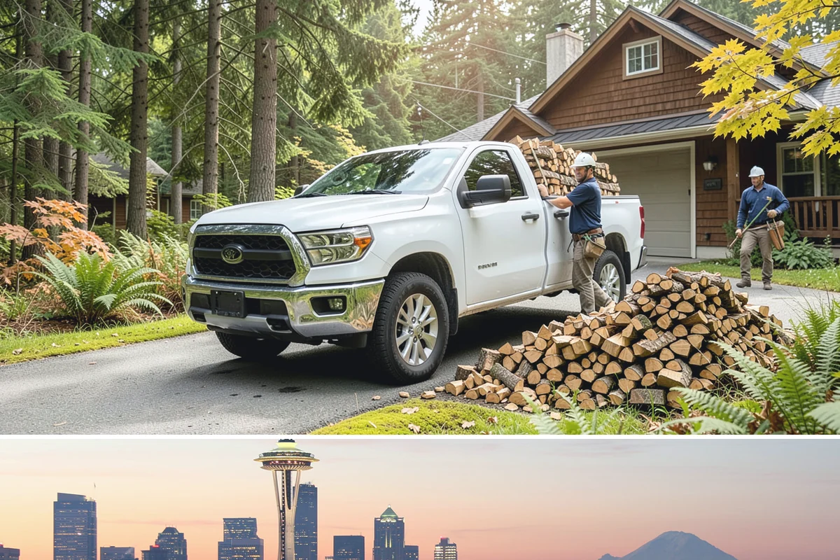 Storm Wood Processing in Seattle, King County, WA - Demand spikes after fall and winter windstorms, so call promptly once a storm passes for faster scheduling.