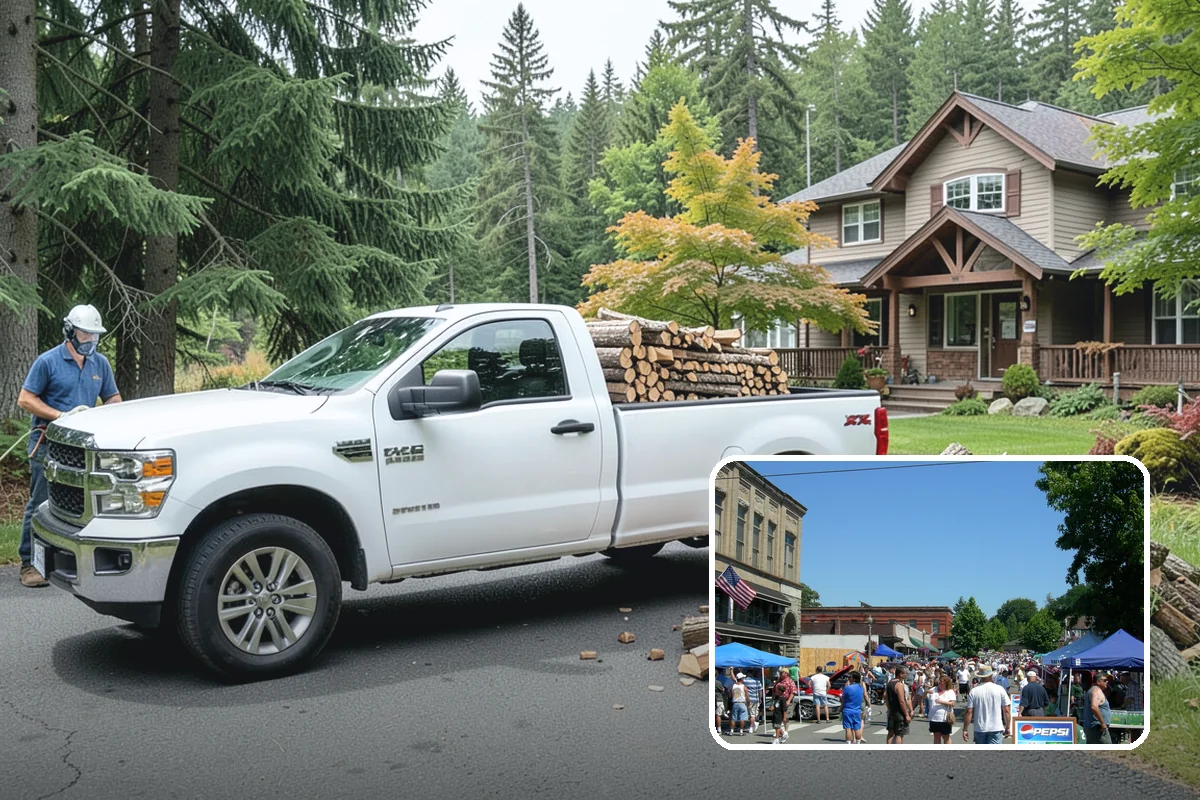 Storm Wood Processing in Snohomish, Snohomish County, WA - Recovers value from storm-damaged trees
