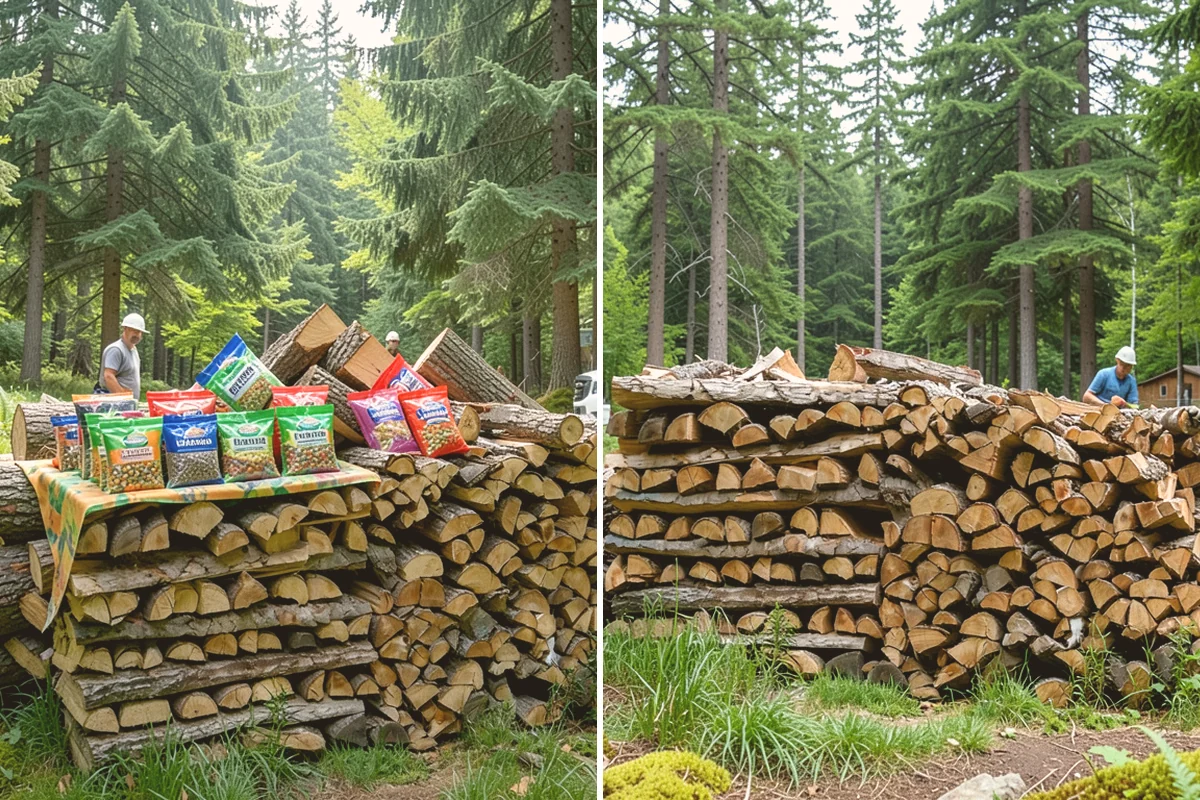 Storm Wood Processing in Snohomish, Snohomish County, WA - We survey the storm damage on-site